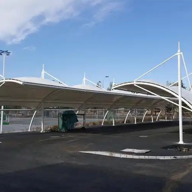 玉树膜结构电动车棚