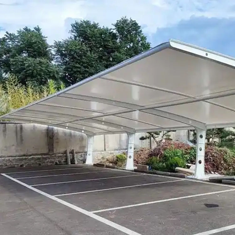 玉树膜结构汽车棚