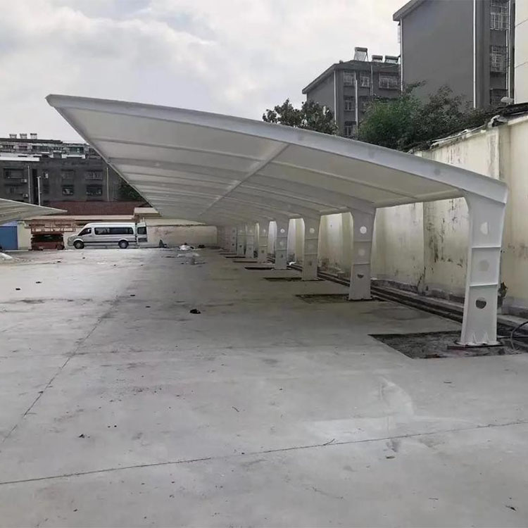 玉树膜结构汽车棚